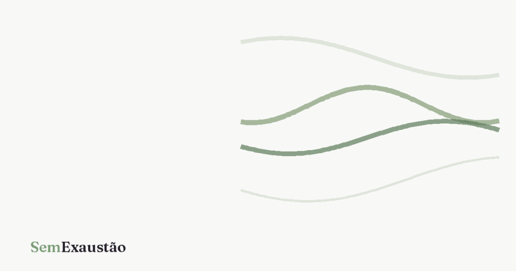 Capa do artigo sobre proteger a hora do almoço no expediente, em tons verde-sálvia