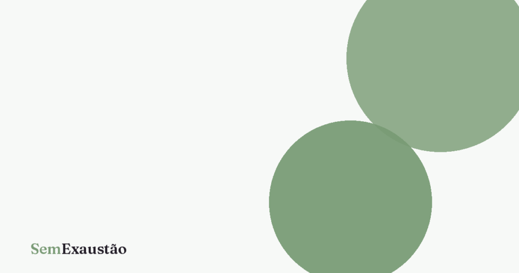 Capa do artigo sobre medo de errar no trabalho e paralisia por perfeccionismo, em tons verde-sálvia